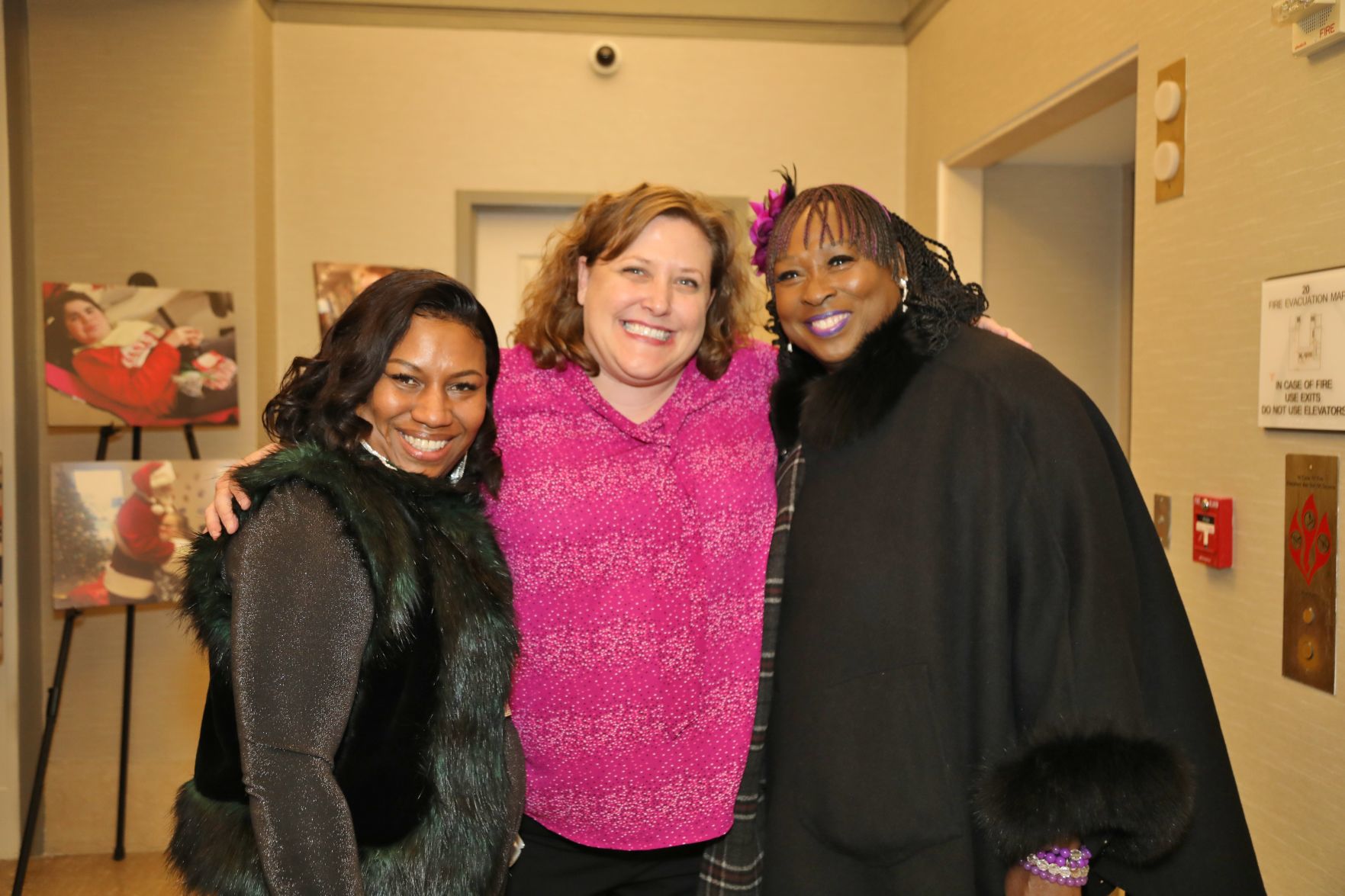Shenita Hutso, Judy Grainger, Gwen Artis